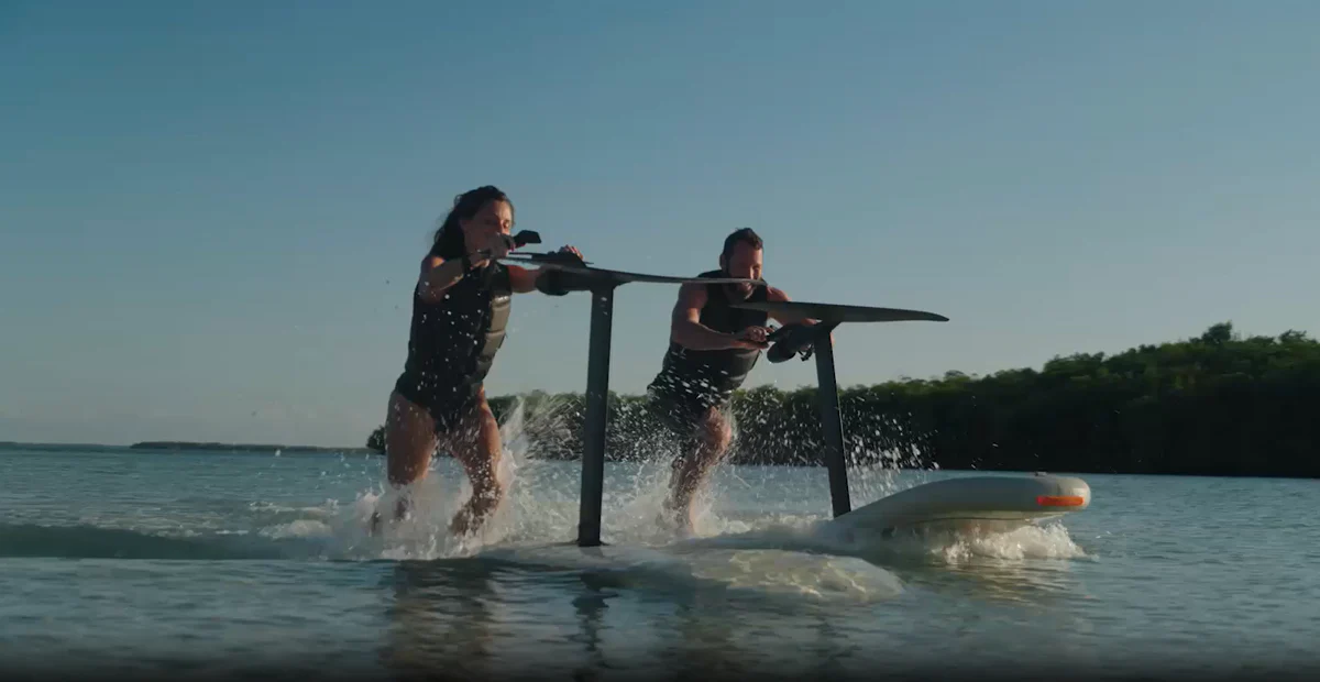 Experience Flight Above the Water